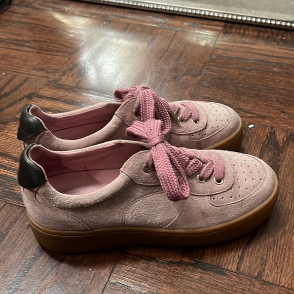 Sandro Paris Camille suede sneakers - Picture 3 of 6